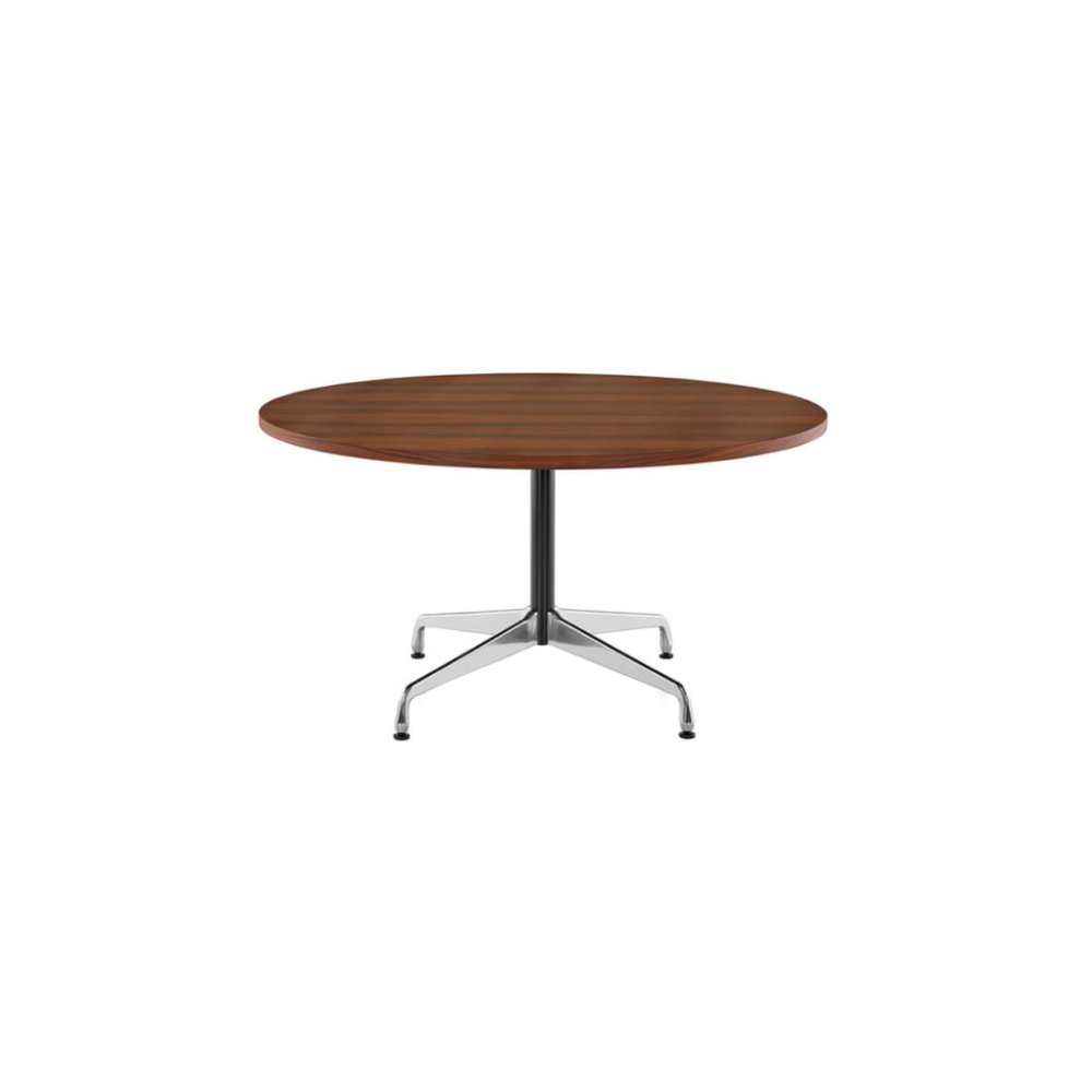 Eames Conference Table Round - Walnut