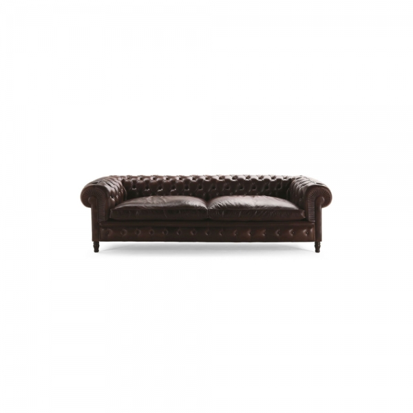 Chester One 4 Seater Sofa - Leather Soul Ray