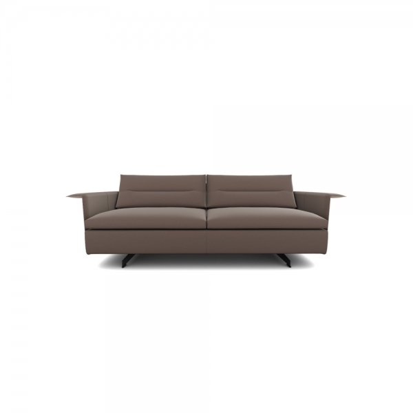 GranTorino Large 2 Seater Sofa with Flat Arms – Nest Argilla