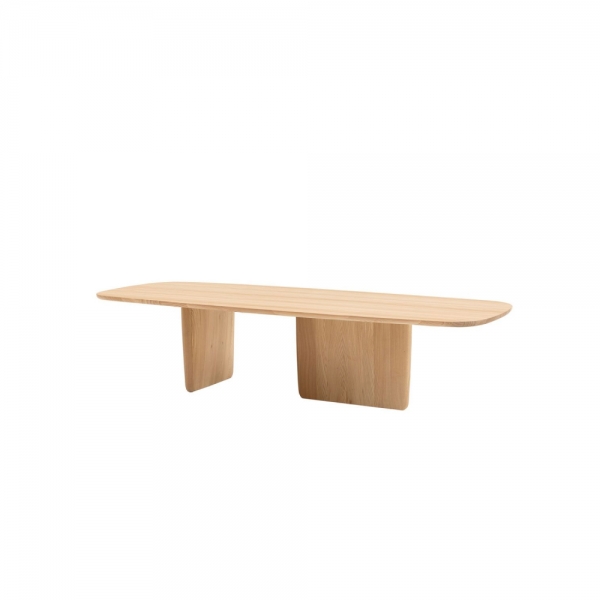 Tobi-Ishi Rectangular Table 313 Natural Elm