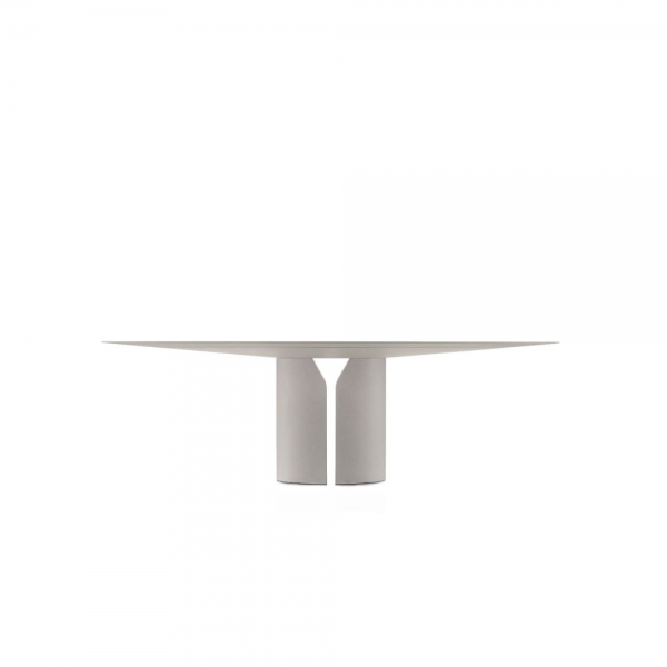 NVL Table 250x130 cm - X131 White Lime Reconstructed Stone
